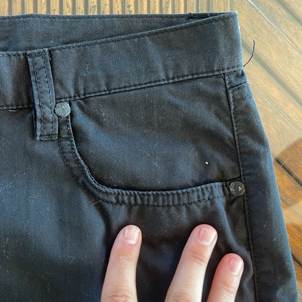 BLACK LOW RISE HURLEY SHORTS - Picture 3 of 8